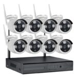 8 Channel NVR Kit, Wireless IP Camera Waterproof