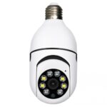Caméra sans fil WiFi panoramique rotative à 360°