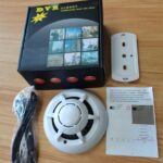 Caméra Espion WiFi HD Détecteur de Fumée Caméra cachée