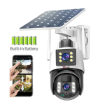 Caméra Solaire 4G double objectif 6MP