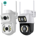 Caméra wifi PTZ double objectif 6MP