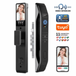 Serrure de porte intelligente avec empreinte digitale Wifi Tuya
