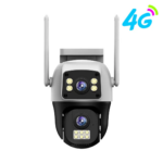 caméra 4G/WiFi double objectif PTZ V380pro