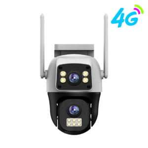 caméra 4G/WiFi double objectif PTZ V380pro