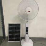 Ventilateur solaire rechargeable 9 Vitesses 18 pouces