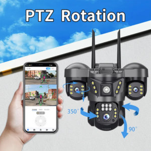 Caméra Triple objectif V380 Pro 9MP